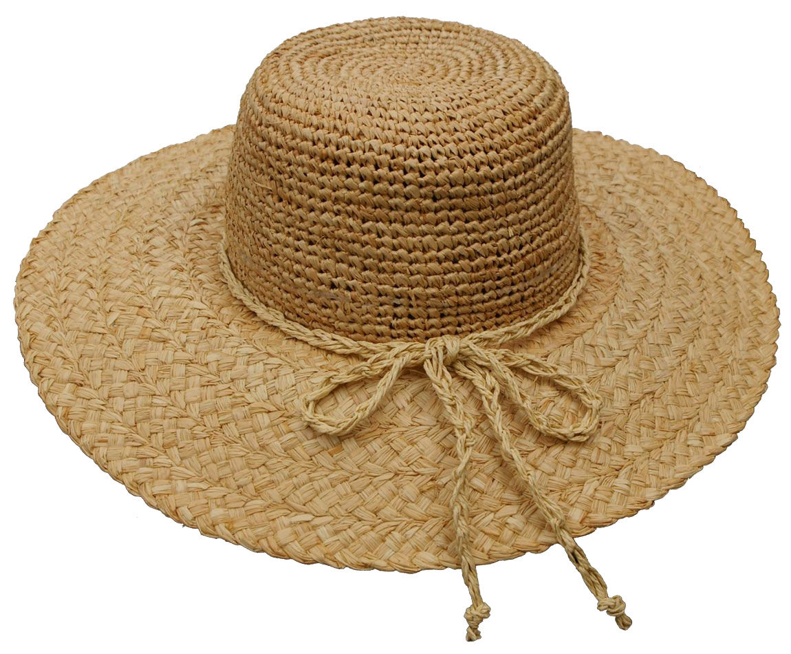 Raffia Hat Transparent PNG Image