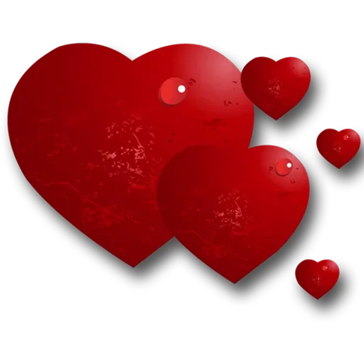 Hearts Two Free Transparent Image HD PNG Image