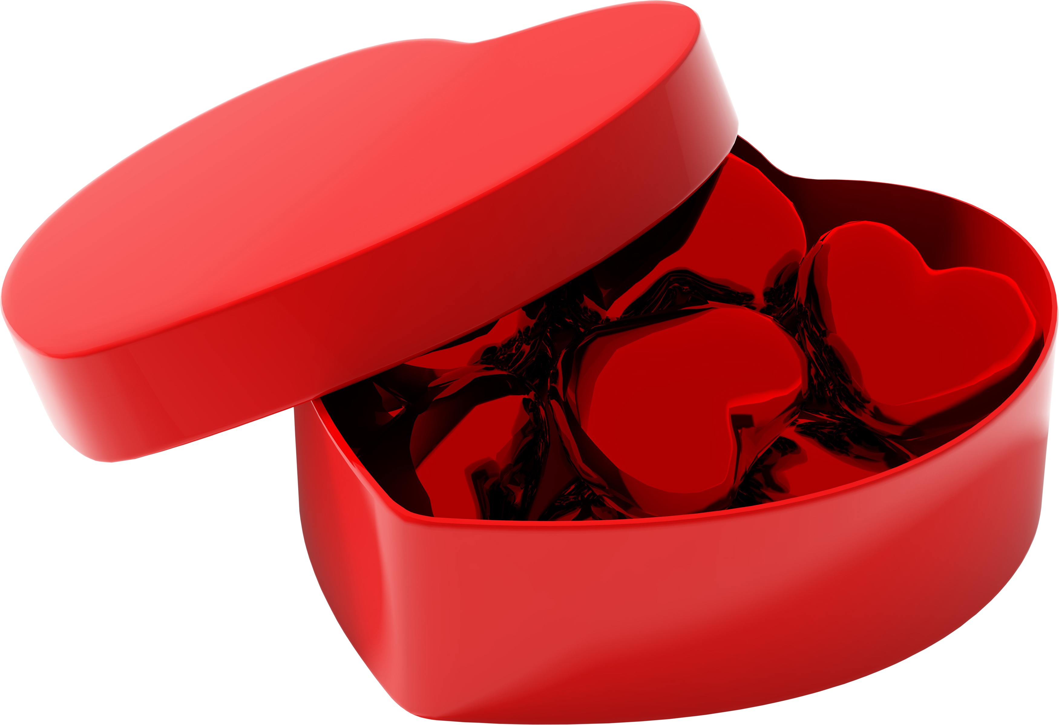 Box Surprise Heart Download HQ PNG Image