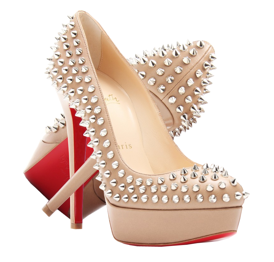 Christian Louboutin Heels Transparent Background PNG Image