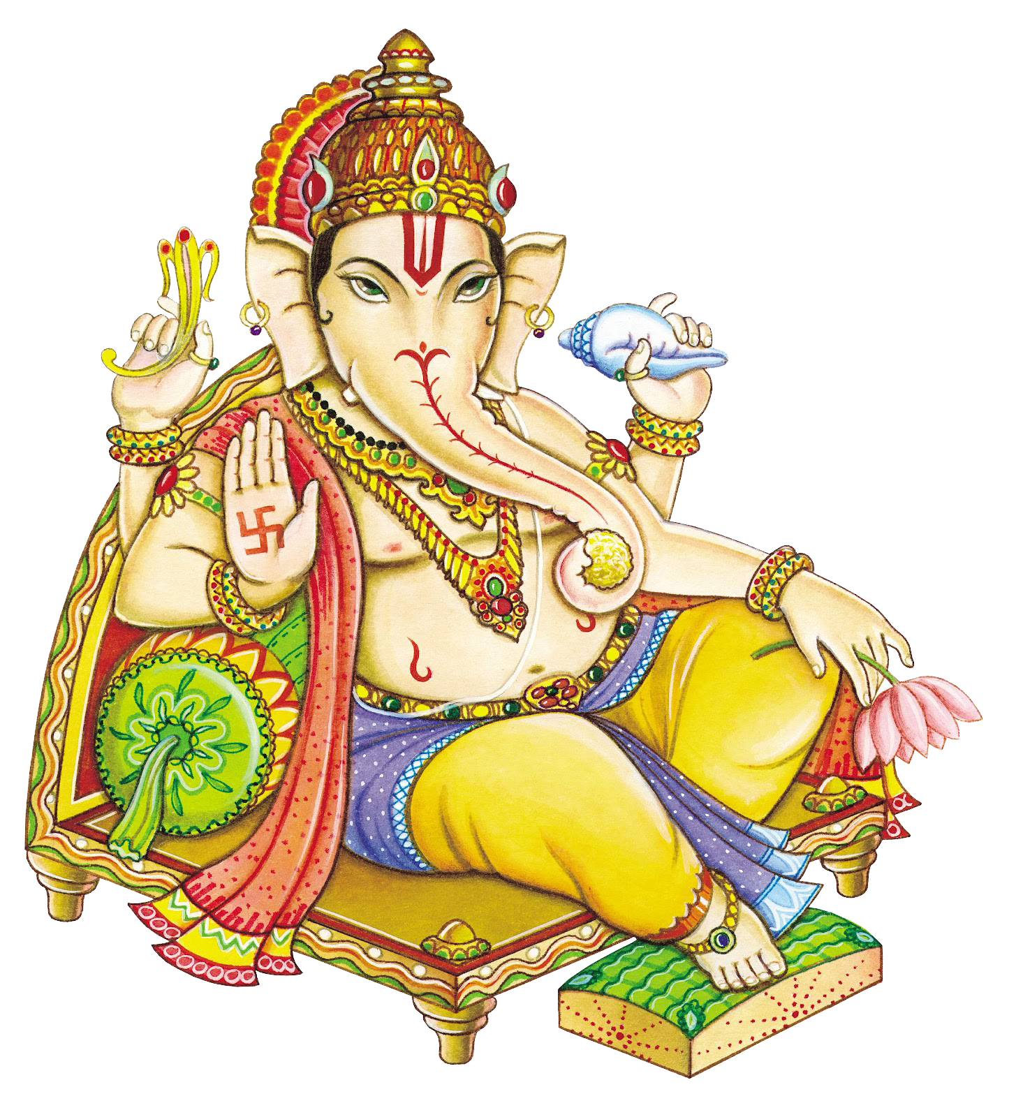 Ganesh Transparent Background PNG Image