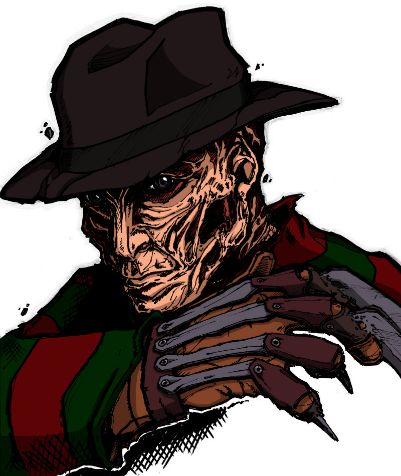 Jason Fedora Voorhees Krueger Fiction Freddy Drawing PNG Image