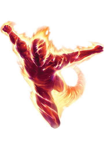 Human Torch Free Download Png PNG Image