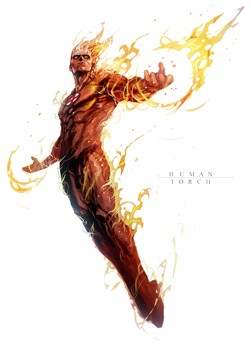 Human Torch File PNG Image