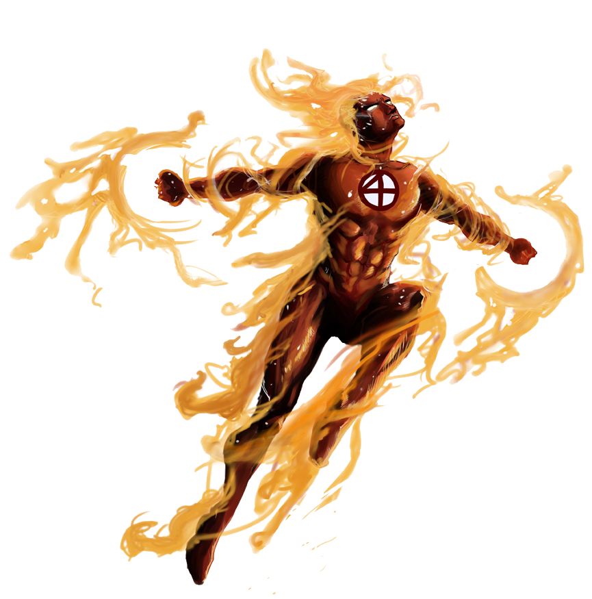 Human Torch Photos PNG Image