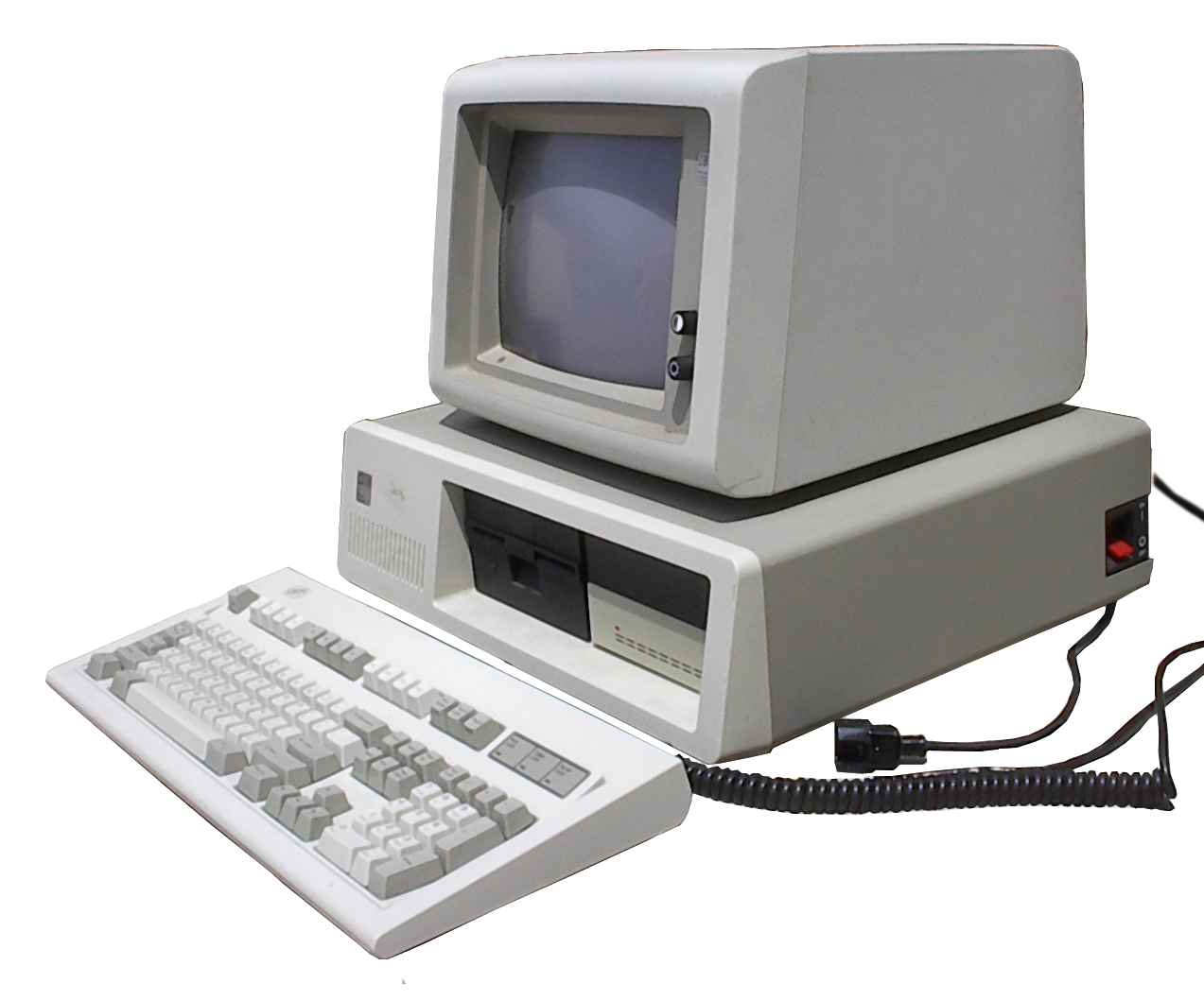 Ibm Personal Vintage Compatible Pc Computer PNG Image