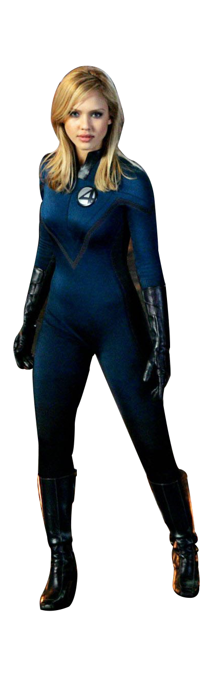 Invisible Woman Transparent PNG Image