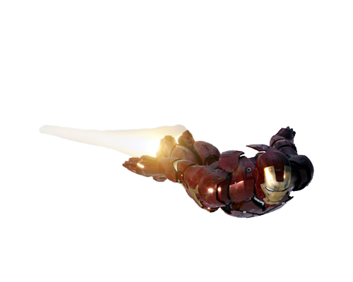 Iron Man Flying Image PNG Image