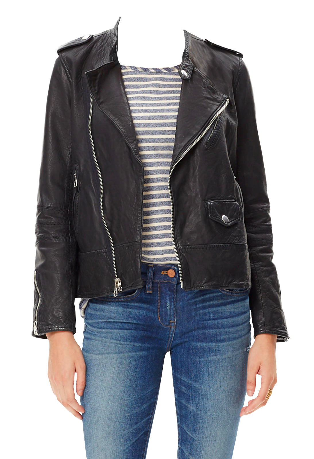 Jacket Girl Black PNG Download Free PNG Image