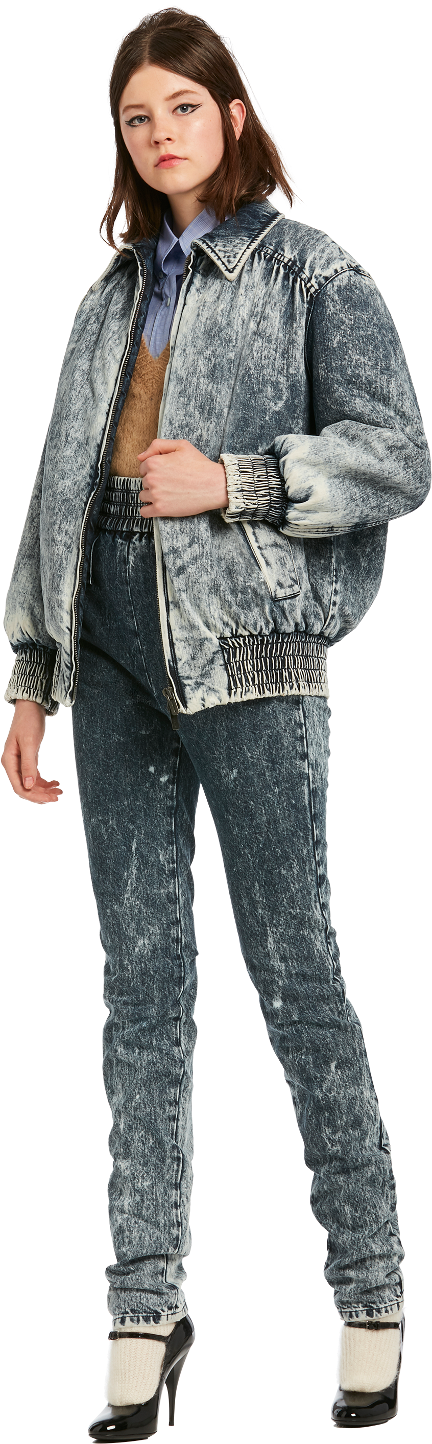 Jacket Girl Denim Free Transparent Image HQ PNG Image