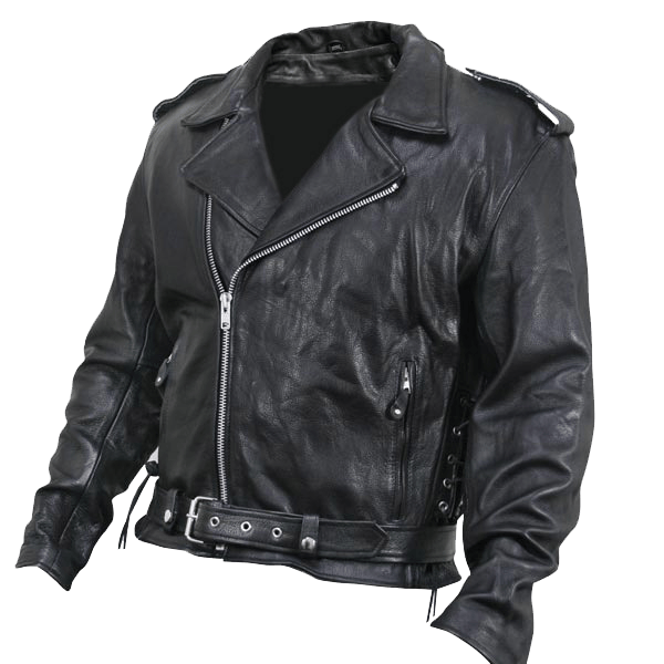 Leather Jacket Black Free Clipart HQ PNG Image