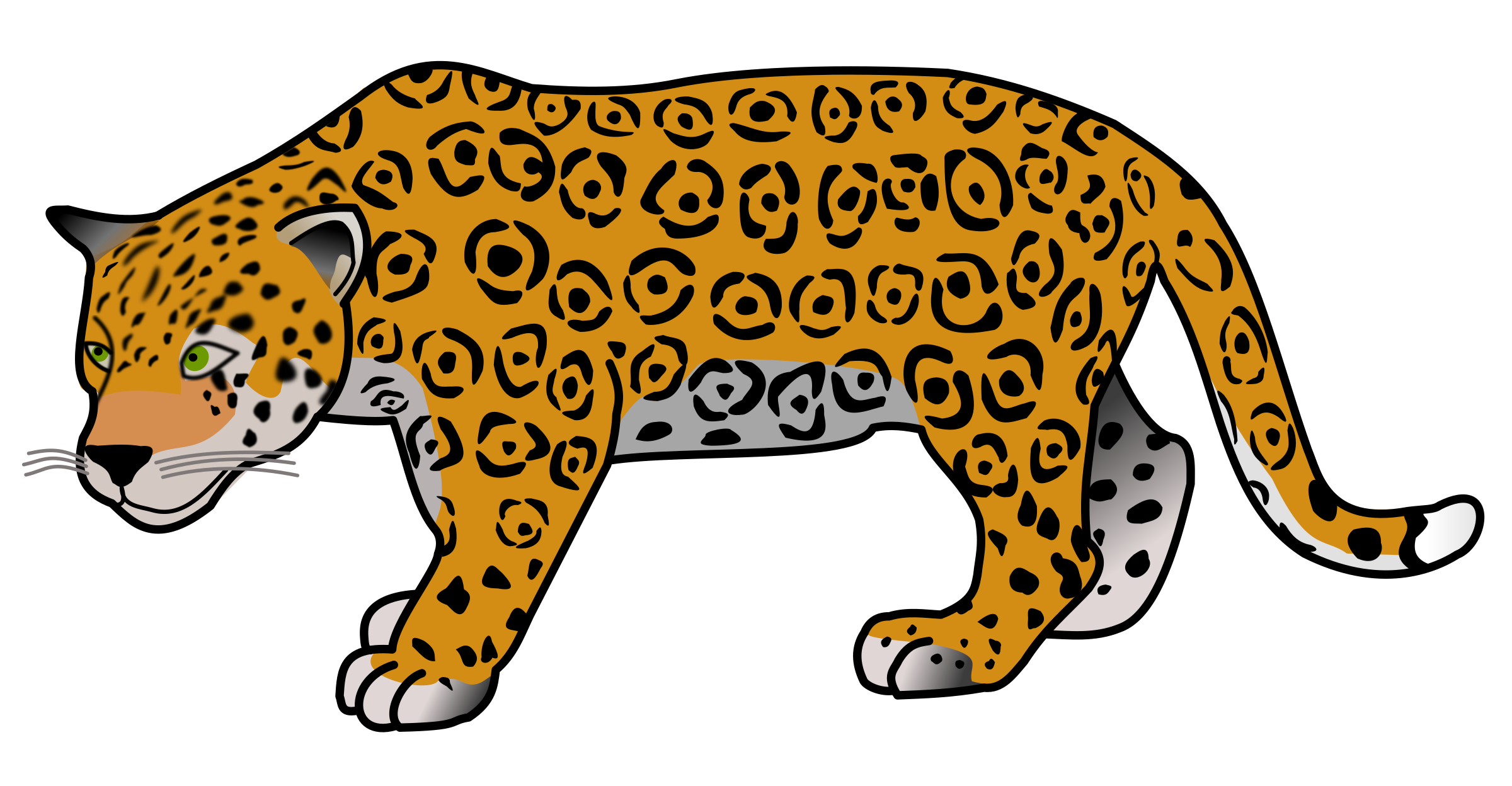 Jaguar Free Frame PNG Image