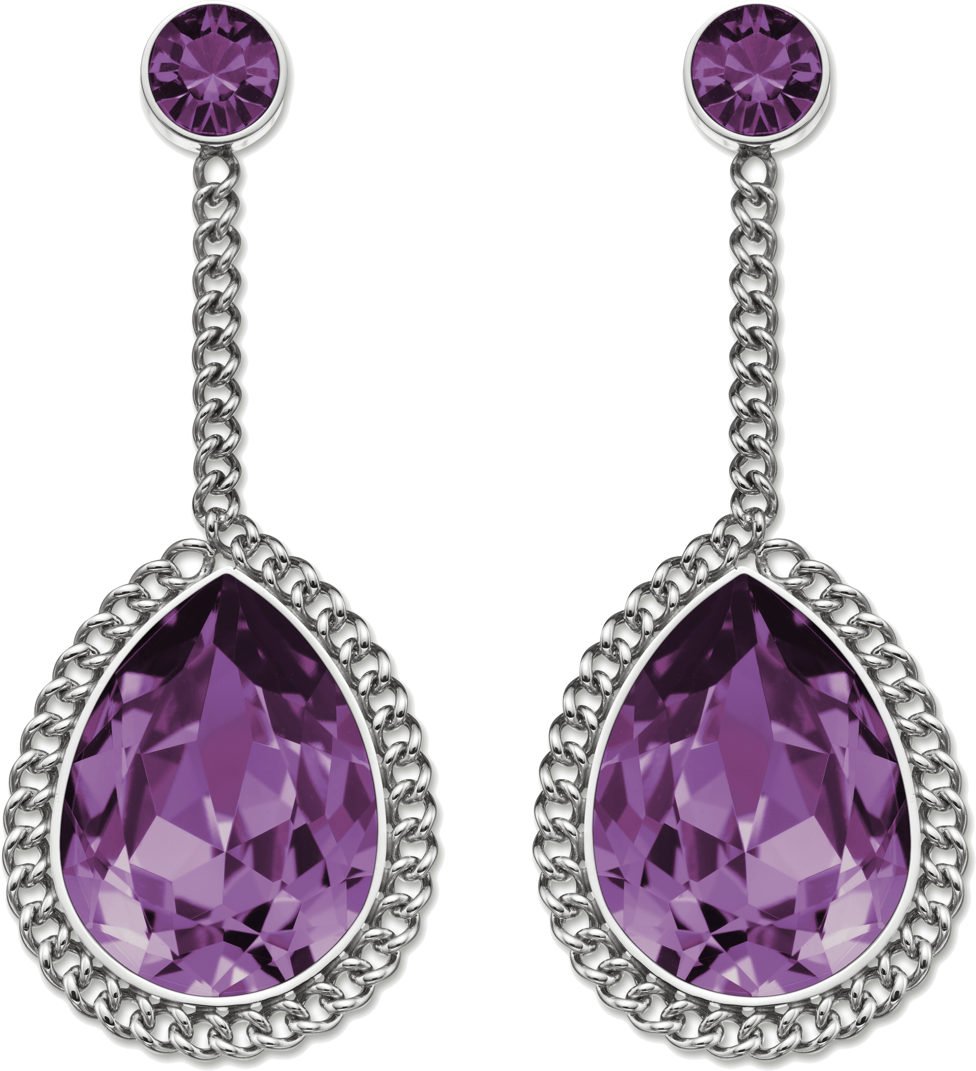 Diamond Earrings Png Image PNG Image