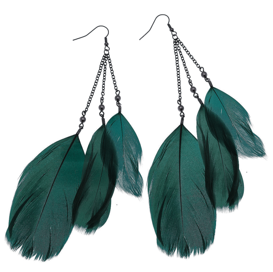 Feather Earrings Png Image PNG Image