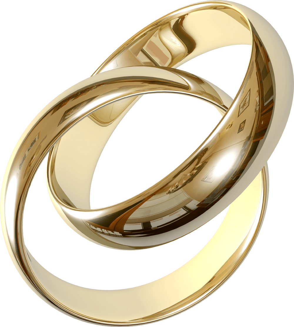 Wedding Golden Rings Png Image PNG Image