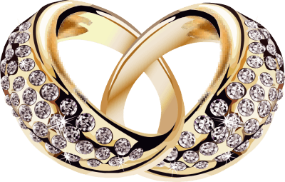 Wedding Golden Rings Png Image PNG Image