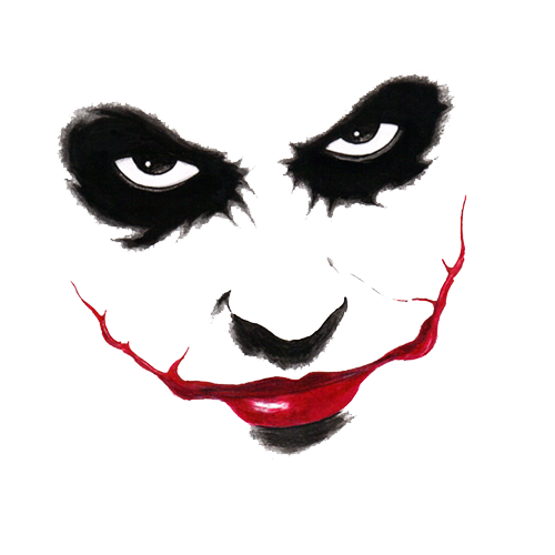 Joker Face PNG Free Photo PNG Image