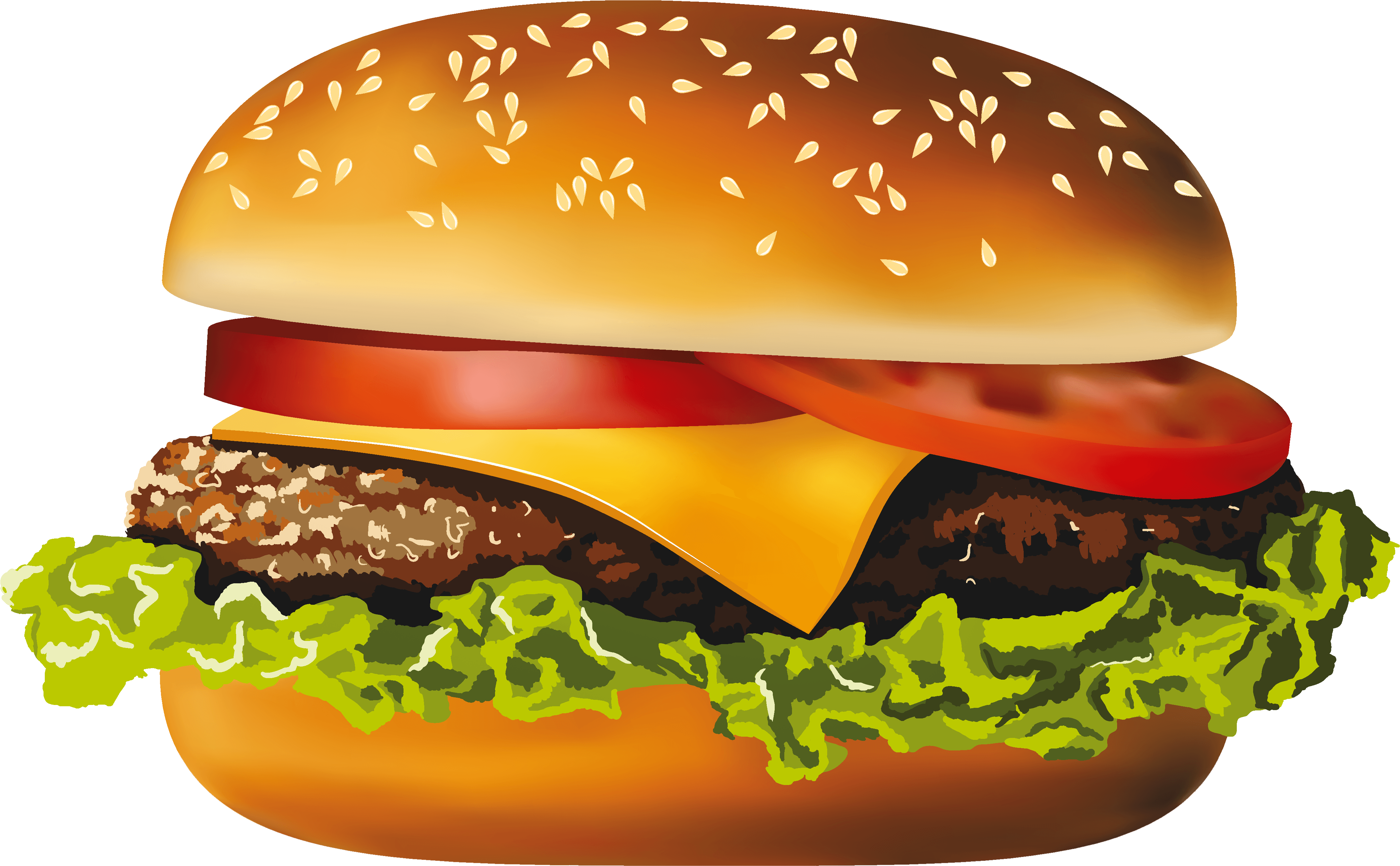 Food Burger Junk PNG Free Photo PNG Image