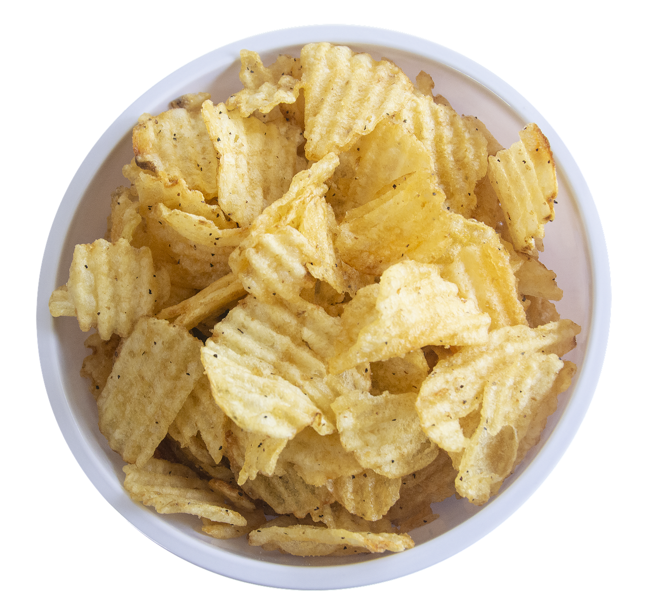 Chips Bowl Crisp Free Transparent Image HQ PNG Image