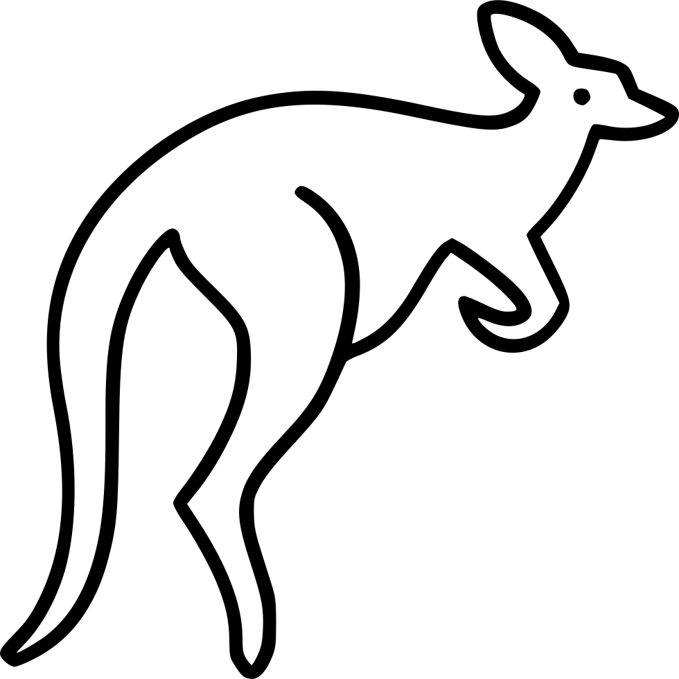 Kangaroo Vector Free Download Image PNG Image