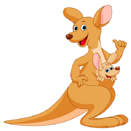 Kangaroo Vector Free HD Image PNG Image