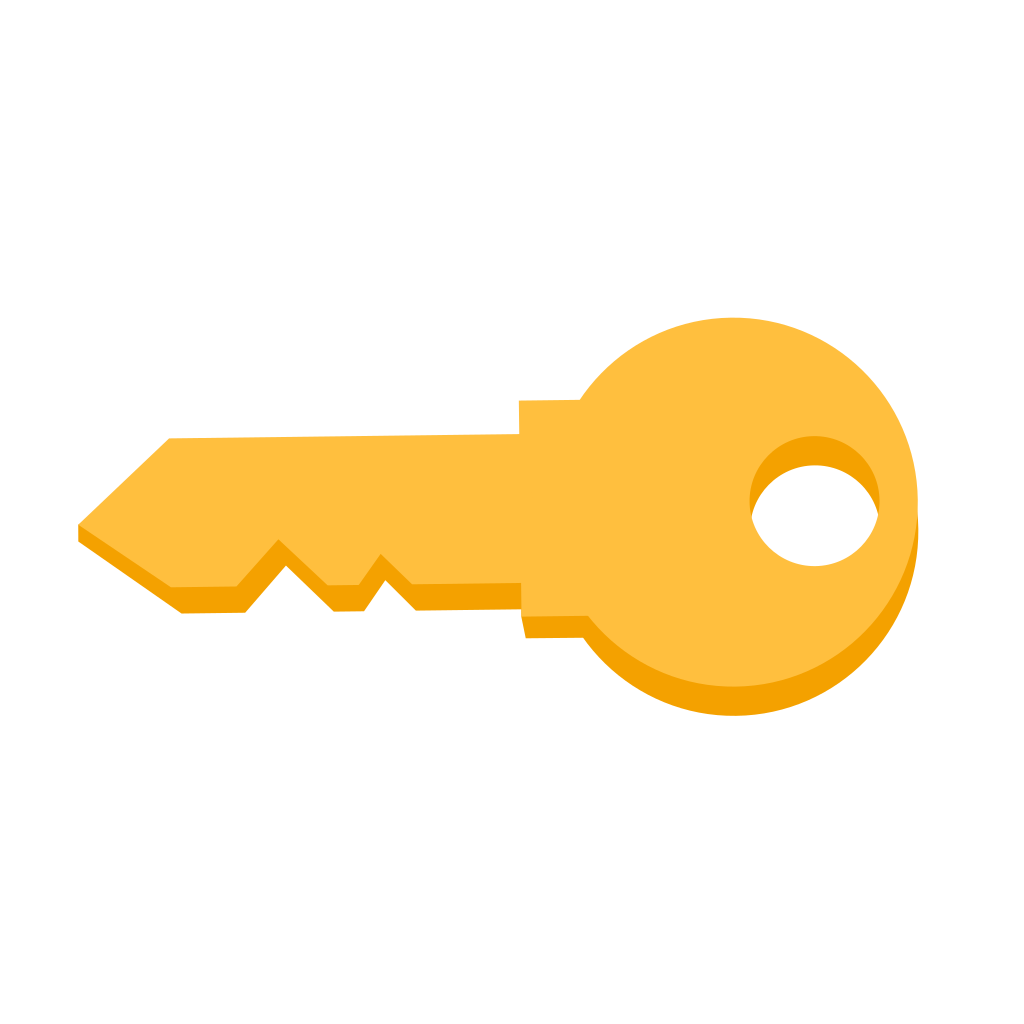 Golden Key HQ Image Free PNG Image