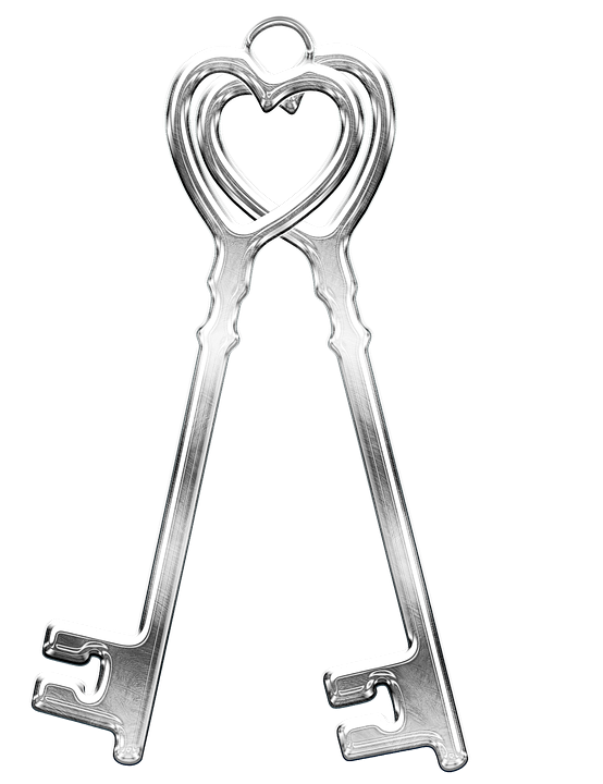 Silver Key Free HQ Image PNG Image