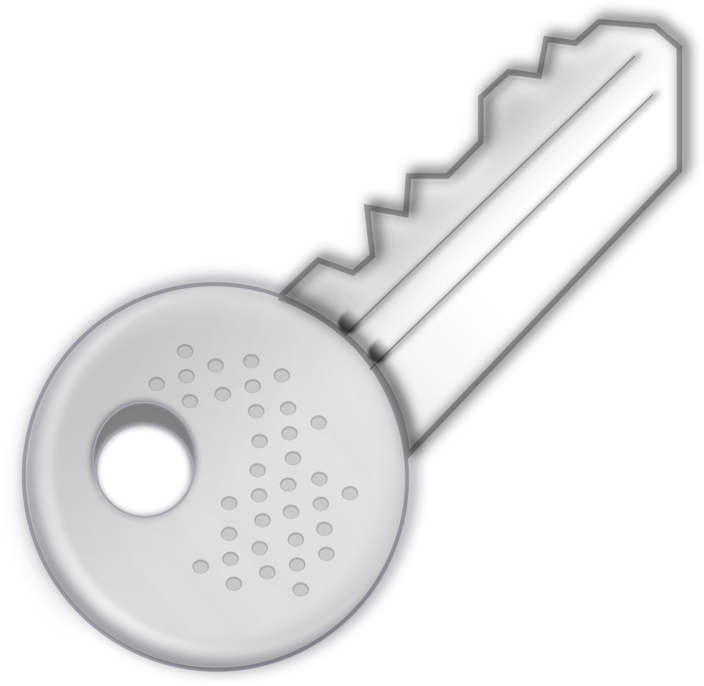 Vector Silver Key Free Photo PNG Image