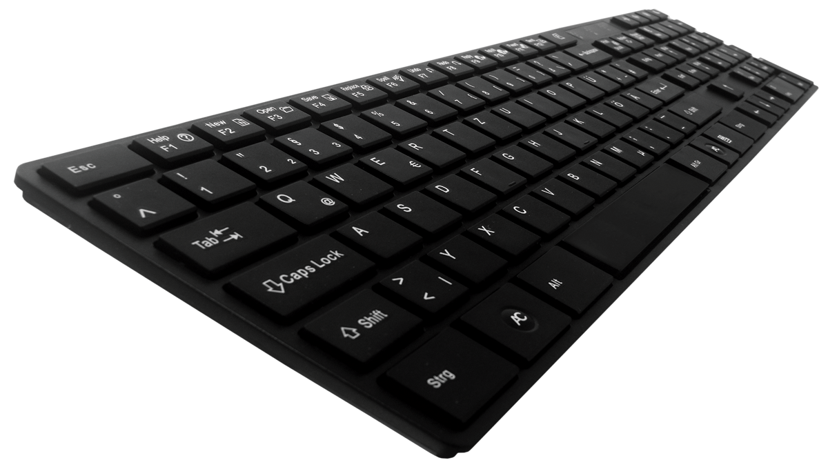 Black Keyboard Free HQ Image PNG Image