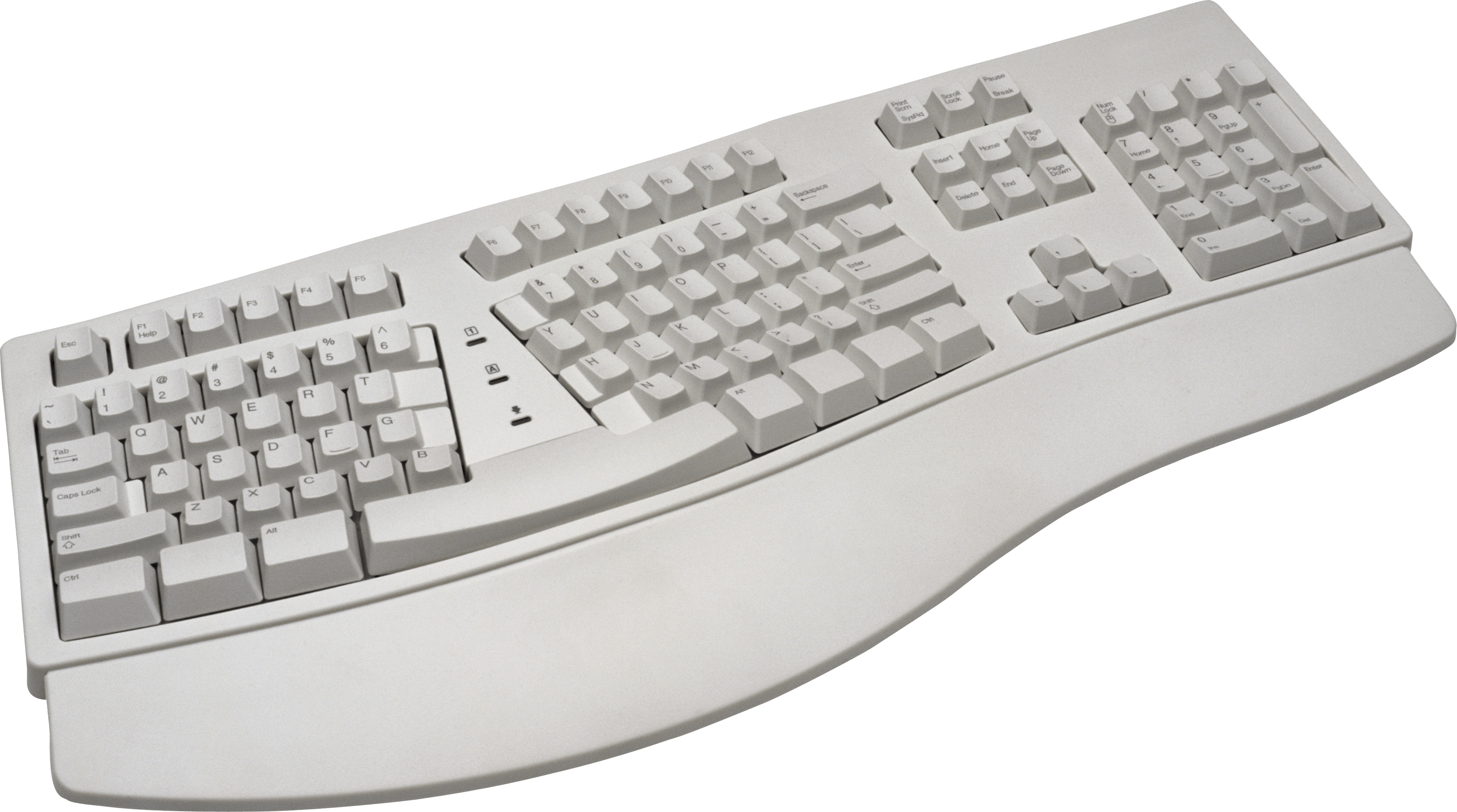 White Keyboard Png Image PNG Image