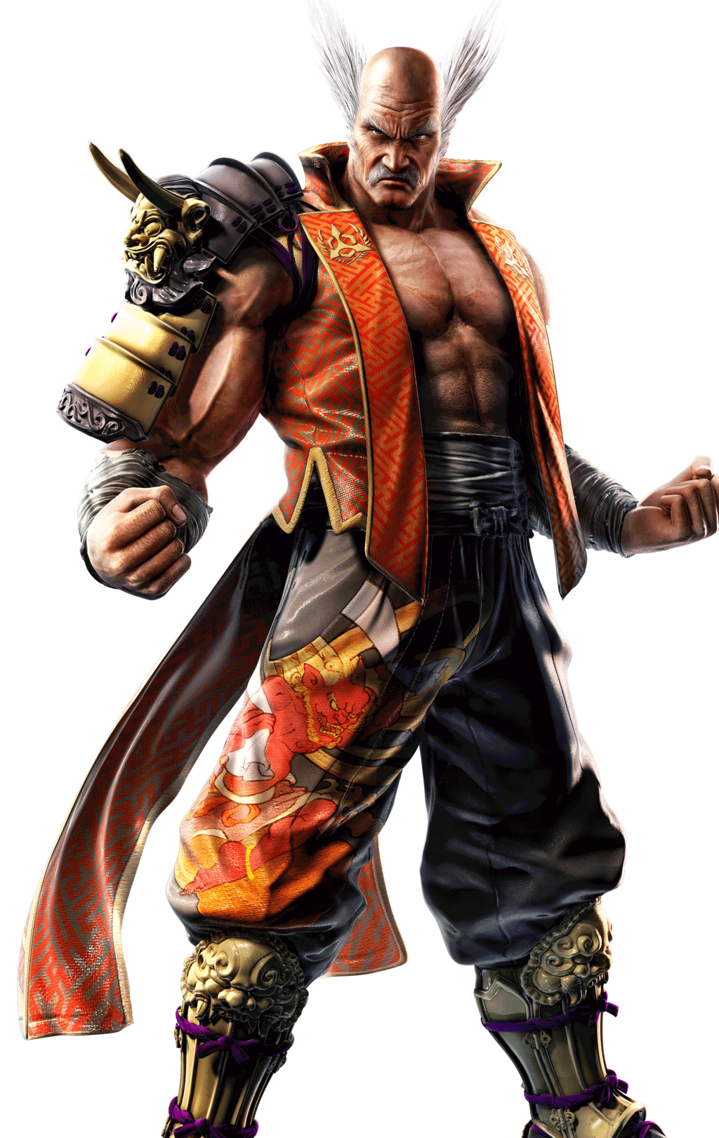 Mishima Tekken Figure Tournament Character Fictional Heihachi PNG Image