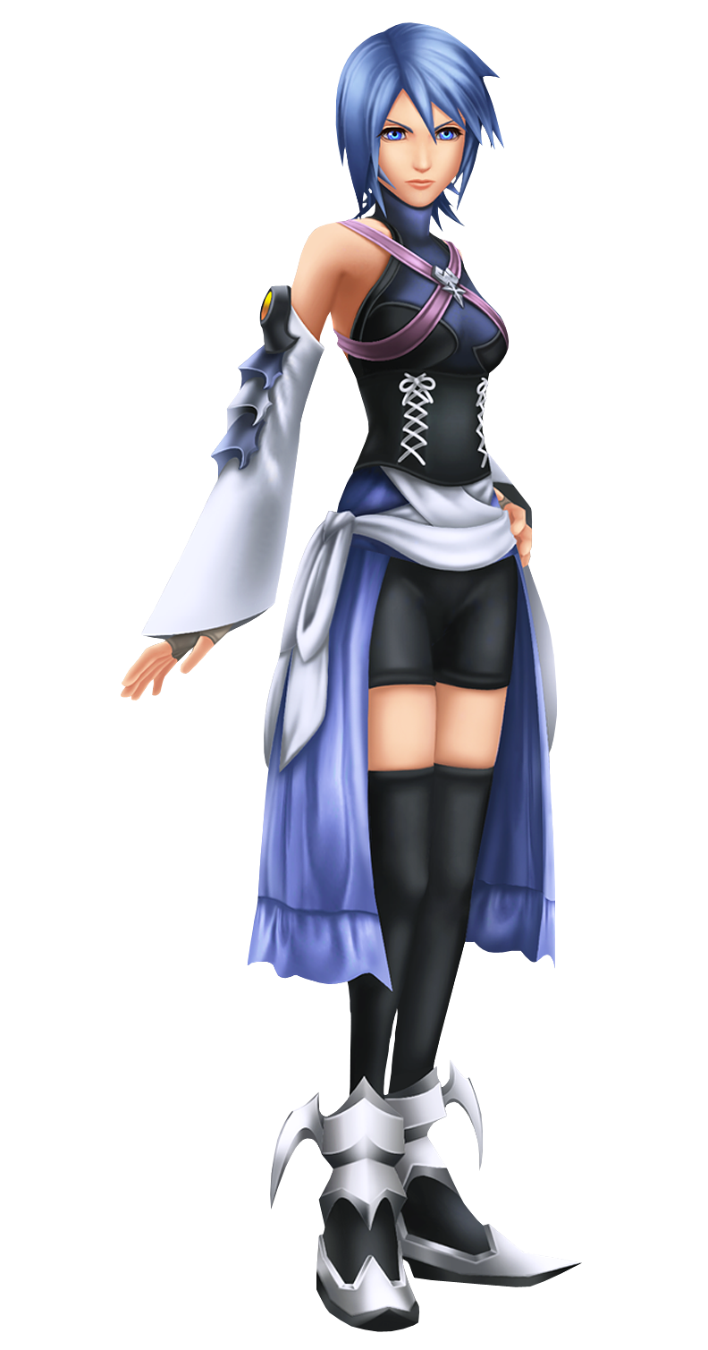 Kingdom Hearts Aqua PNG Free Photo PNG Image