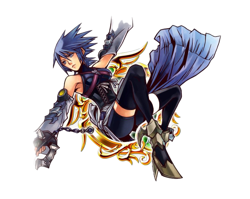 Kingdom Hearts Aqua HQ Image Free PNG Image