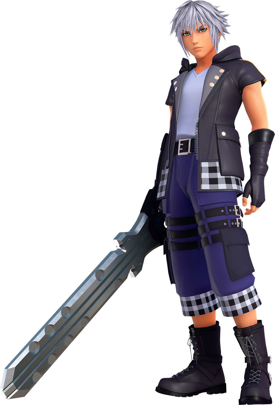 Kingdom Hearts Riku Replica Pic PNG Image