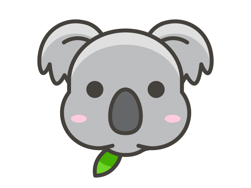 Koala Face HQ Image Free PNG Image