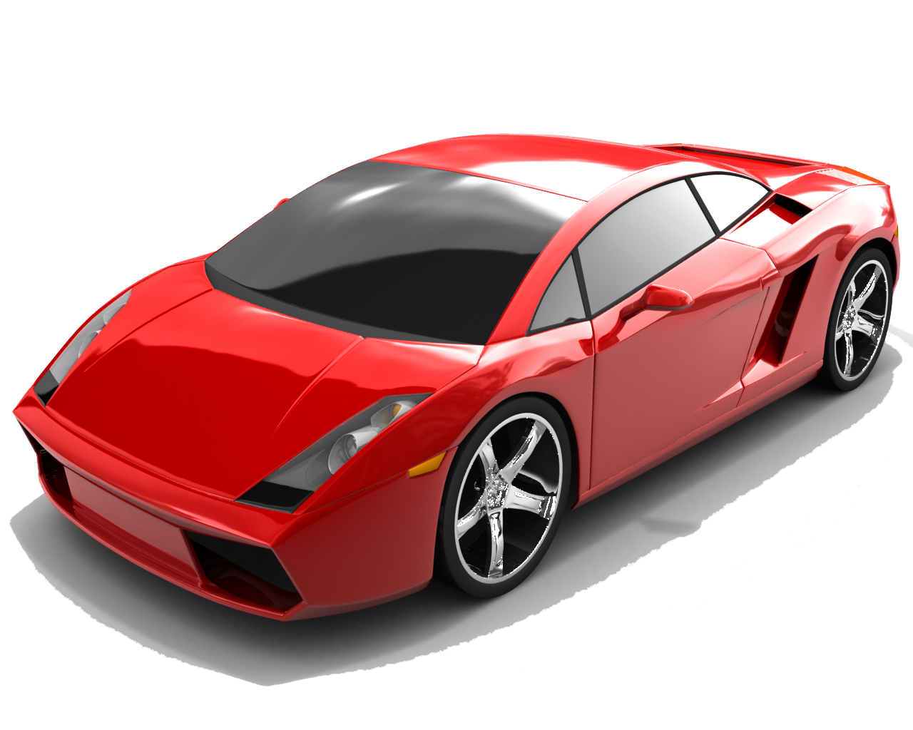 Car Lamborghini Red PNG Image High Quality PNG Image