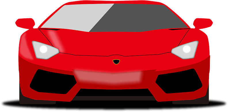 Aventador Lamborghini Red HQ Image Free PNG Image