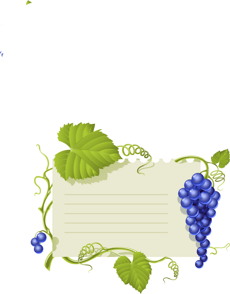 Vine Leaf Grape Bunch Free HD Image PNG Image