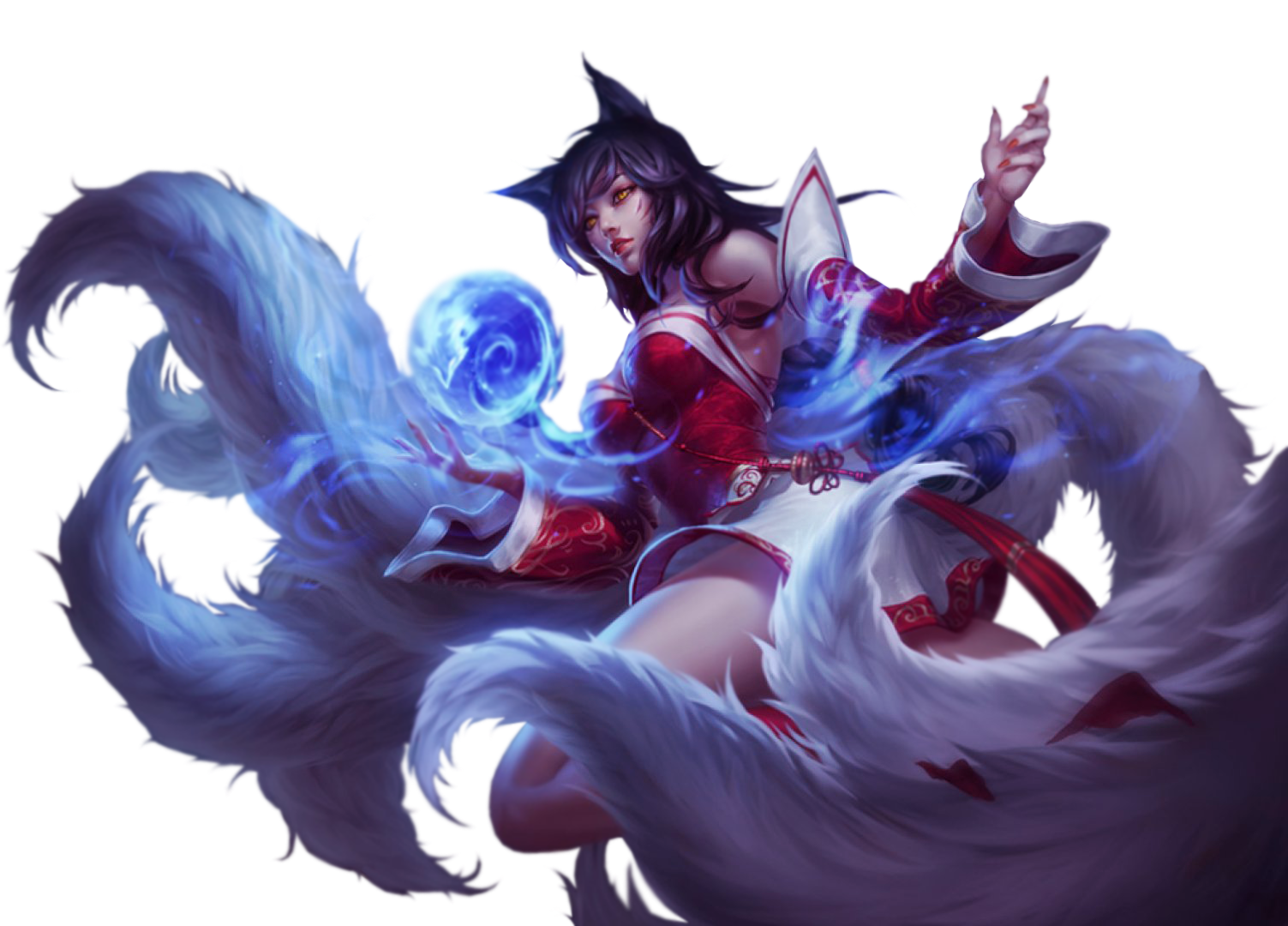 League Cosplay Legends Of Demon Ahri Supernatural PNG Image