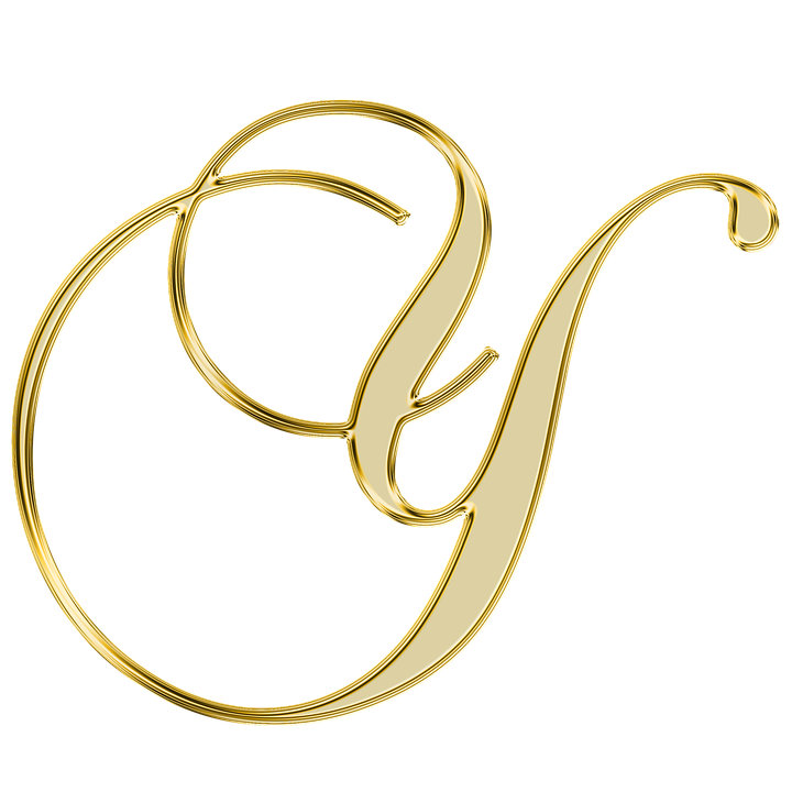 Alphabet Gold Free Transparent Image HQ PNG Image