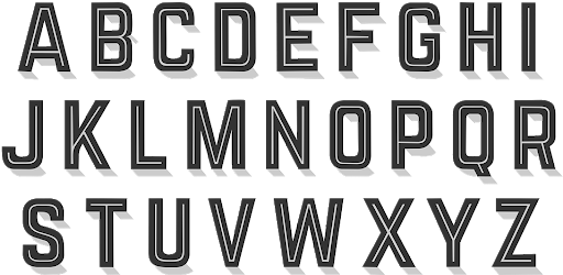 Alphabet Black Download HD PNG Image