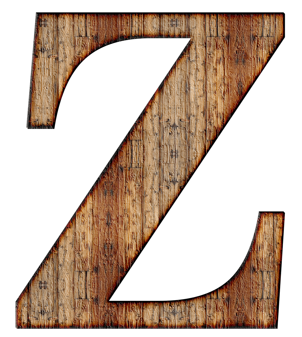 Z Letter Free Clipart HQ PNG Image