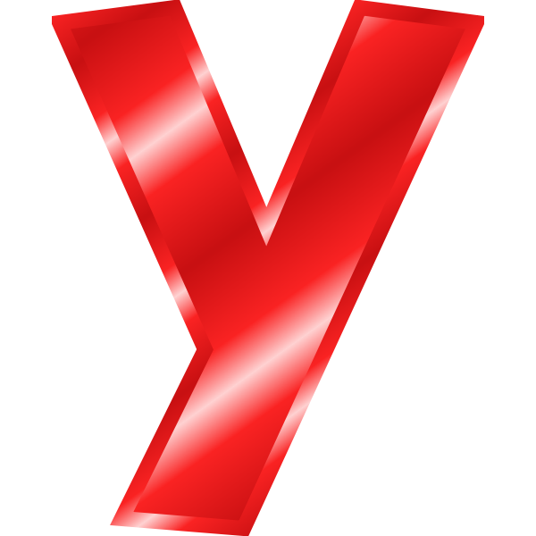 Y Letter Free Clipart HD PNG Image