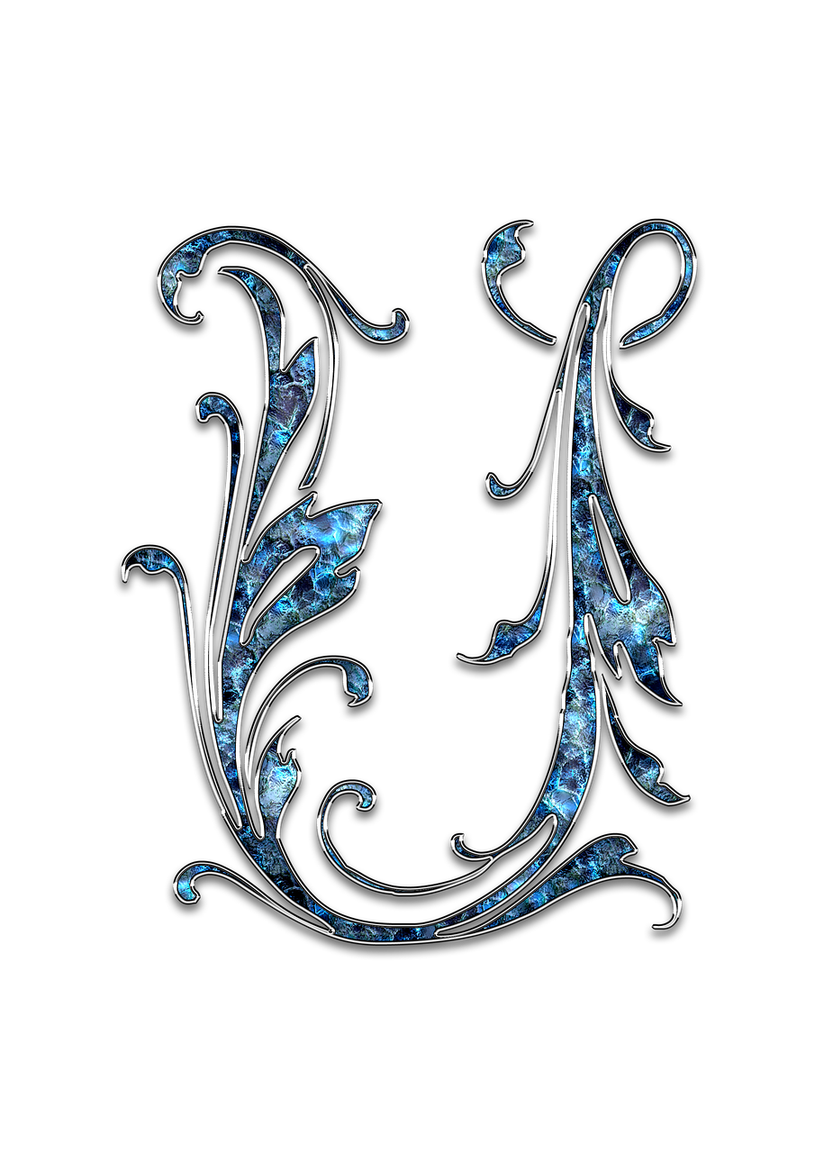 U Letter Download HD PNG Image