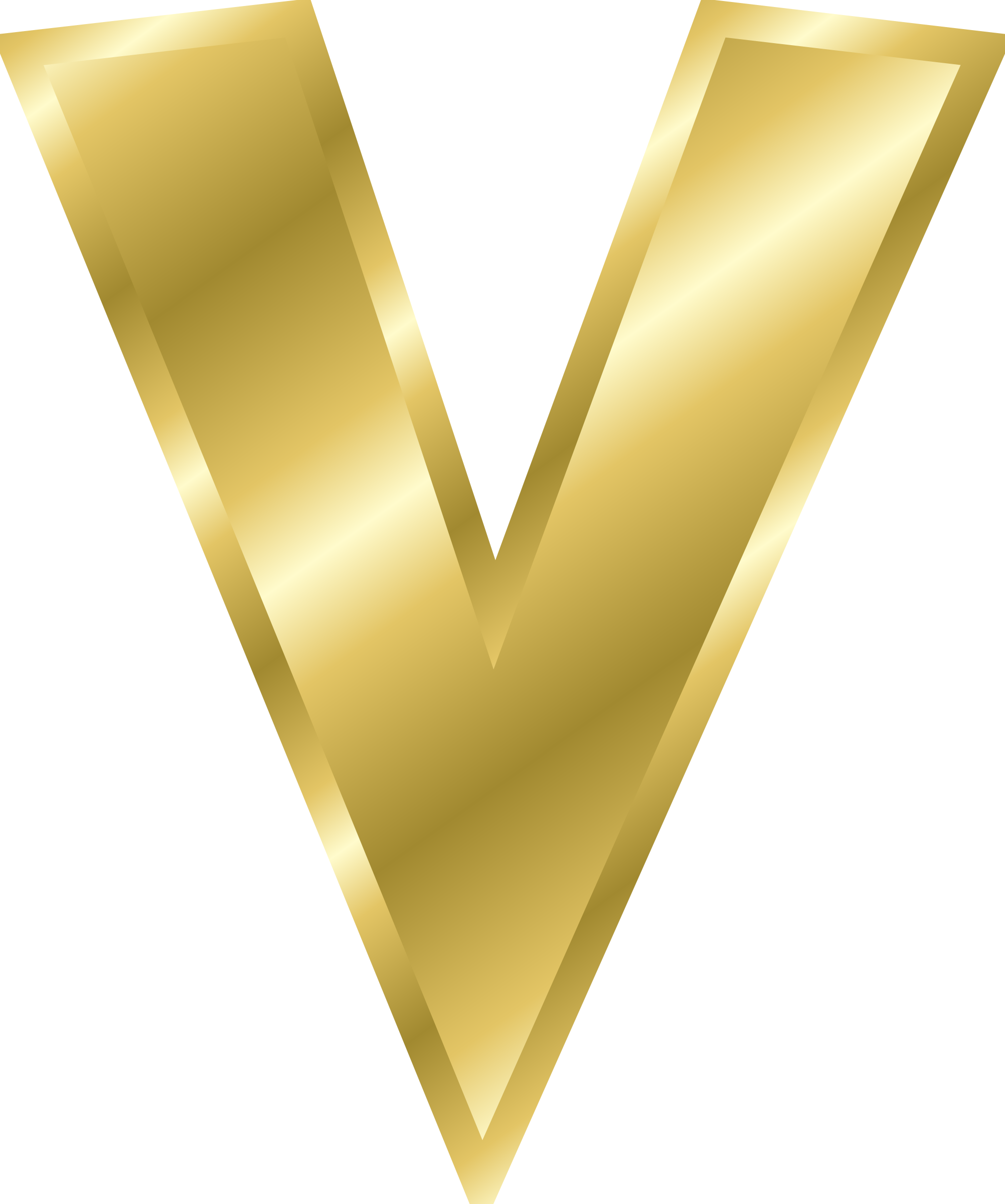 Letter V PNG Free Photo PNG Image