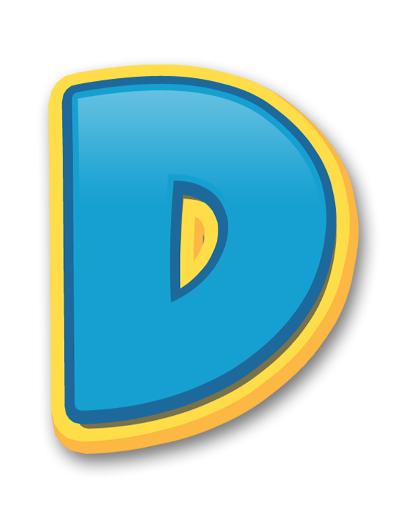 D Letter HQ Image Free PNG Image