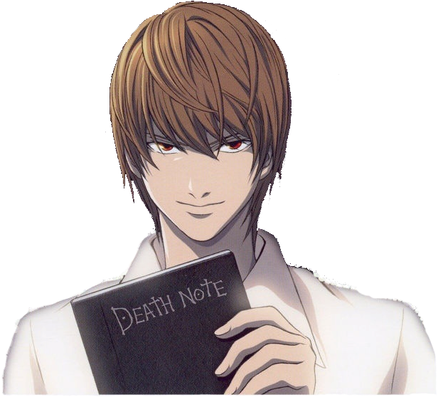 Light Anime Yagami PNG Image High Quality PNG Image