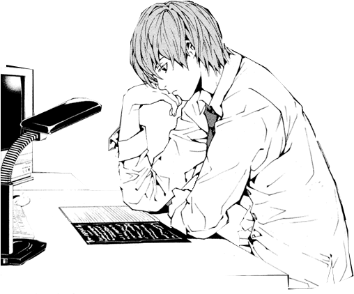 Light Drawing Yagami Photos HD Image Free PNG Image