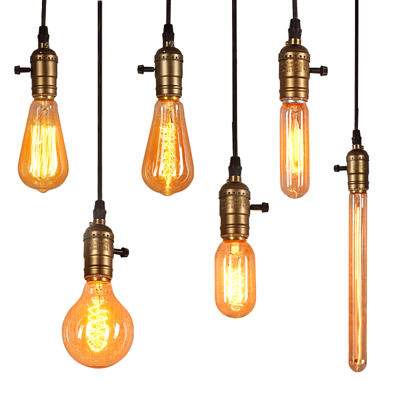 Light Edison Lighting Bulb PNG File HD PNG Image