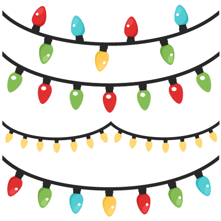 Holly Lights Transparent Background PNG Image